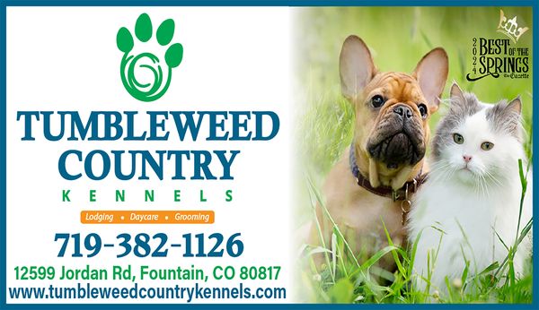 Pet Care Services | Tumbleweed Country Kennels | Fountain, CO